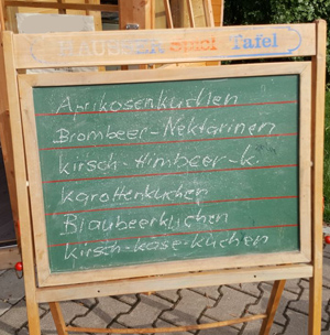 Kuchentafel